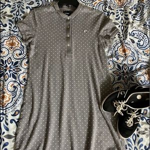 fred perry polka dot dress